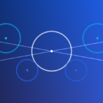 Abstract illustration of AI cloud infrastructure partnerships and contract negotiations.