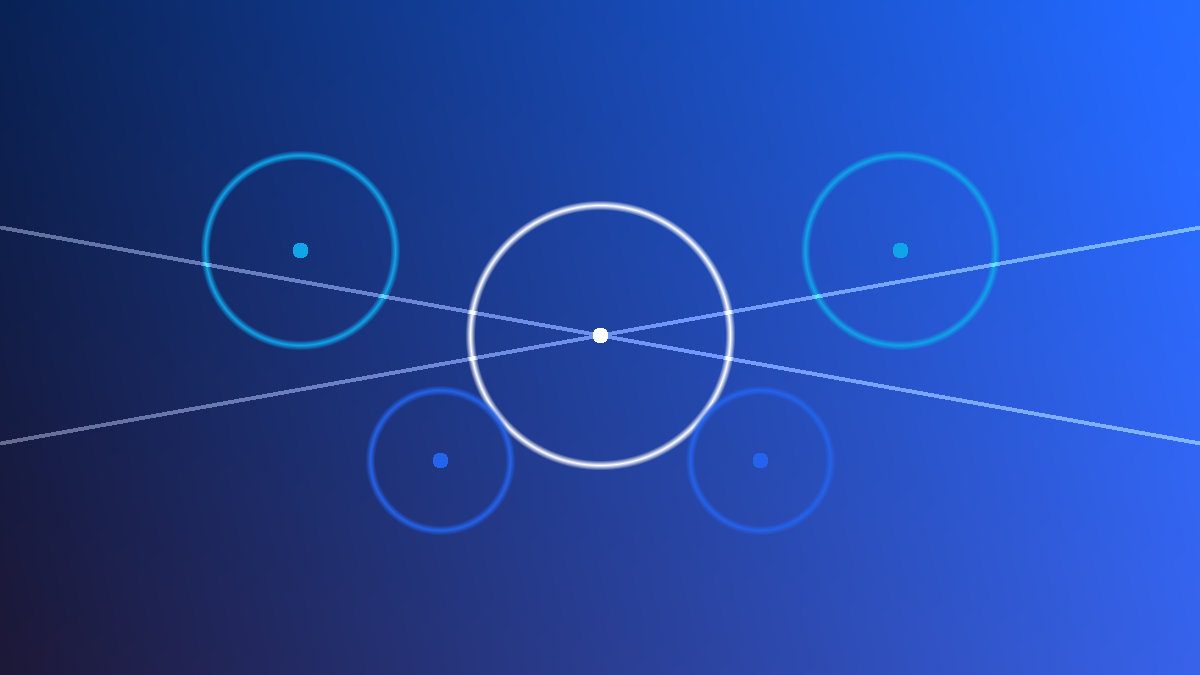 Abstract illustration of AI cloud infrastructure partnerships and contract negotiations.